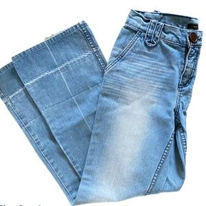 Marc Jacobs Light Wash Vintage Inspired Boho Jeans
